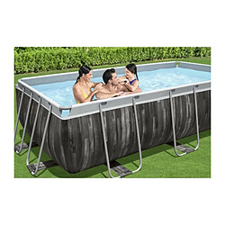 Avis BESTWAY Kit Piscine hors sol et accessoires Power SteelTM 404 x 201 x 100 cm, filtre a sable, echelle, diffuseur ChemconnectTM