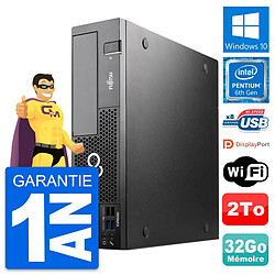 PC Fujitsu Esprimo D556 DT Intel G4400 RAM 32Go Disque Dur 2To Windows 10 Wifi · Occasion 