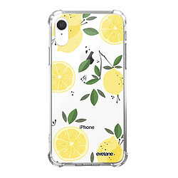 Coque iPhone Xr anti-choc souple avec angles renforcés Citrons Evetane