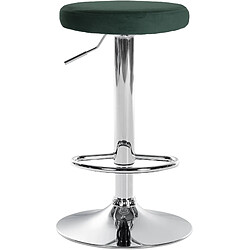 Avis Non Tabouret de bar Ponte velours chrome