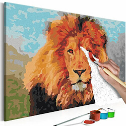 Paris Prix Tableau à Peindre Soi-Même Lion 40x60cm