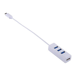 Acheter Wewoo Port USB-C / Type-C mâle vers 4 ports USB Adaptateur HUB femelle