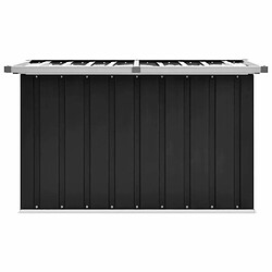 Avis Helloshop26 Coffre boîte meuble de jardin rangement anthracite 109 x 67 x 65 cm 02_0013057