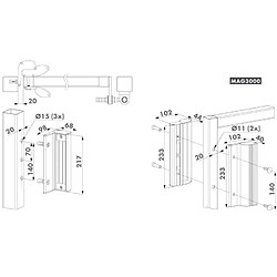 Ventouse - LOCINOX - MAG 3000