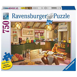 Puzzle Large format: Cozy kitchen 750 elements 