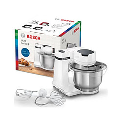 Robot pâtissier multifonction 3.8l 700w blanc - mums2ew00 - BOSCH