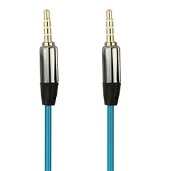 Avis Wewoo Câble bleu écouteurs Jack Reel Jack 3,5 mm, Longueur: 15cm - 150cm