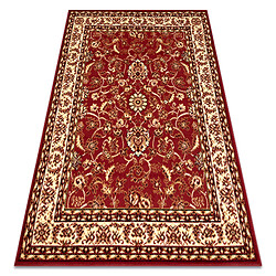 RUGSX BCF Tapis Morad KLASYK classique - bordeaux 240x340 cm