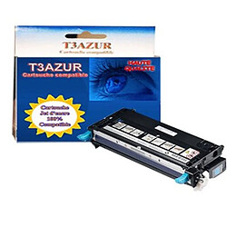 Toner compatible DELL 3110, 3110CN, 3115CN, 593-10171 Cyan - T3AZUR