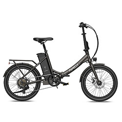 Vélo électrique FAFREES F20 Lasting - Moteur 250W Batterie 36V18.2Ah Assisted Autonomie 120KM Frein à Disque Mécanique - Noir 