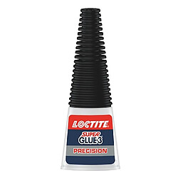 Loctite Colle glue liquide flacon doseur Super Glue 3 permanente 5 gr 