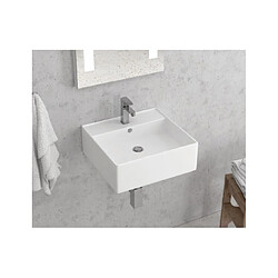 Karag Lavabo carré suspendu KELY 46,5x46,5x16 cm