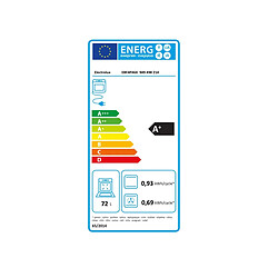 Four intégragble multifonction 72l 60cm à pyrolyse inox - EBF4P46X - ELECTROLUX