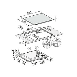 Miele Plaque induction KM7465FL