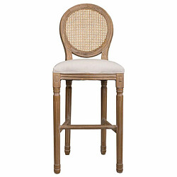 Avis Tabouret Alexandra House Living Crème Rotin Bois d'hévéa 42 x 121 x 48 cm