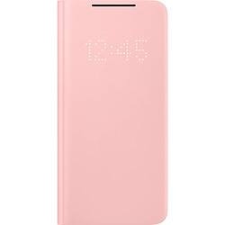 BIGBEN Folio LED View Cover Rose pour Samsung Galaxy S21 5G Samsung