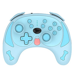 Chrono Manette sans fil compatible avec PS4, Remote Works, Gamepad et Joystick Compatible(bleu)