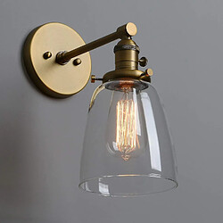 Avis Universal Lampe style vin lampe murale vitrage ombrage Addison industriel mur chandelier E27 lampe d'intérieur