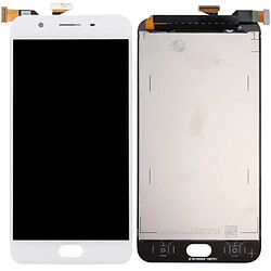 Wewoo Pièce détachée OPPO A59 LCD blanc écran + tactile Digitizer Assemblée 