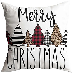 Hanah Home Coussin en coton et polyester Chritsmas Modèle 1. Coussin en coton et polyester Chritsmas Modèle 1