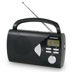 Metronic Radio portable noire