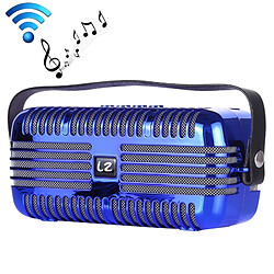 Wewoo Enceinte Bluetooth Haut-parleur sans fil portatif LZ E27 DC 5V avec appel mains libressupport pour carte USB et TF et entrée auxiliaire 3,5 mm Bleu 