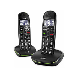 Doro PhoneEasy 110 DECT Identification de l'appelant Noir