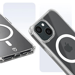 Force Case Coque MagSafe pour iPhone 15 Plus Renforcée Anti-chute 3m Transparent pas cher