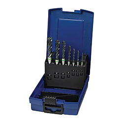 PROMAT Jeu de tarauds de machine DIN 371/376 C Univ.M3-M12 HSS-Co vap.coffret plastique. 