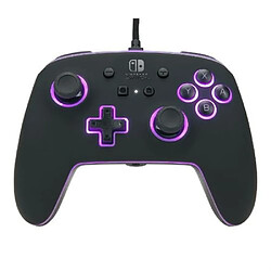 Manette filaire améliorée pour Nintendo Switch Acco Spectre Noir