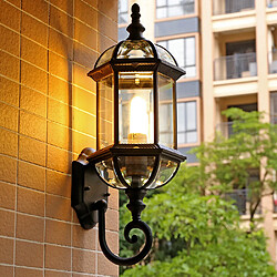 Universal Lampe murale de 20 cm de jardin 220V E27 lampe noire sans ampoule