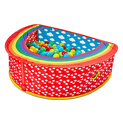 Acheter Worlds Apart Piscine à boules 2 en 1 Rainbow 100x76x30 cm Multicolore