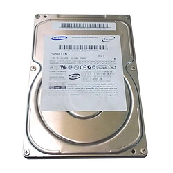 Disque Dur 40Go 3.5" SAMSUNG SPINPOINT SLIM ATA IDE SP0411N 7200RPM 2Mo - Occasion