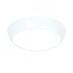 Saxby Plafonnier Vigor Polycarbonate blanc brillant