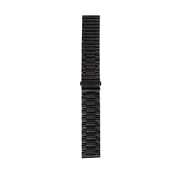 Avis Wewoo Bracelet noir pour Samsung Gear S3 Classique Montre Smartwatch Papillon Boucle 3 Perles en Acier Inoxydable