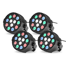 Showlite SPS-121 LED Smart Party Spot 12x 1W RGBW set de 4 