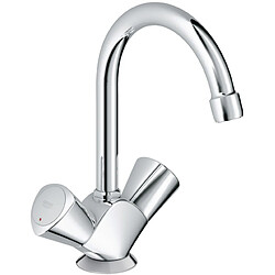 mélangeur de lavabo - costa s - 15 x 21 - poignées metal à isolation thermique - grohe 21097001