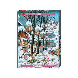 Heye - PUZZLE 1000 pièces - PARADISE IN WINTER 