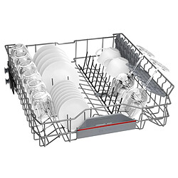 Lave-vaisselle 60cm 14 couverts 44db tout intégrable - SMV6YCX02E - BOSCH pas cher
