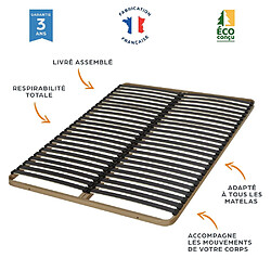 Avis Ebac Matelas et sommier 80x200 Mousse - Montana - Soutien medium - Fabriqué en France