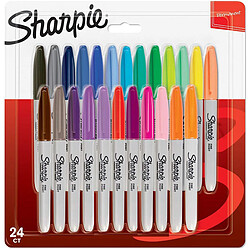 Sharpie Marker Fein Rundspitze 24er Blister Markers