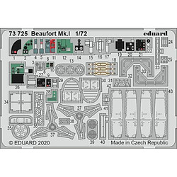 Beaufort Mk.I for Airfix - 1:72e - Eduard Accessories 