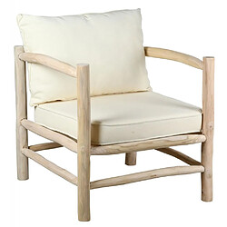 Aubry Gaspard Fauteuil design en teck Arthur. Fauteuil design en teck Arthur