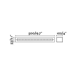 faro Plafonnier ventilateur Mini Acier,diffuseur Verre 32,4 Cm