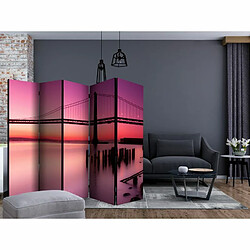 Paris Prix Paravent 5 Volets Purple Evening 172x225cm