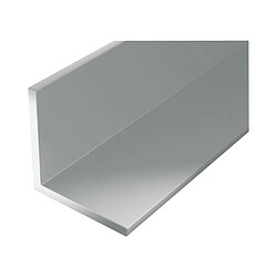 GAH Profil d'angle en aluminium 1000/10x10mm argent