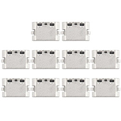 Wewoo Connecteur de port chargement 10 PCS pour Meizu Meilan M3