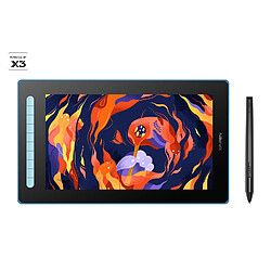 XP-Pen Artist 16 (2nd Gen) Bleu Tablette graphique avec écran 1920 x 1080 HD IPS entier laminé en 15.4 pouces - Stylet à puce intelligente X3 à 8192 niveaux - Gamme de couleur 127% sRGB - 10 Touches de Raccourcis - 2 Ports USB C Flexible - Compatible Windows Mac Chrome Linux Android - 4