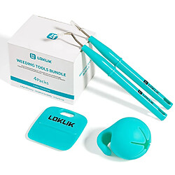 LOKLiK Weeding Tools Bundle Ensemble d'outils de