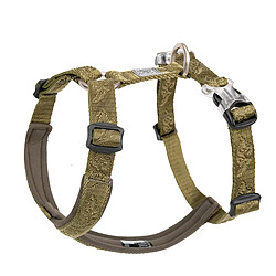 Universal Collier de chien en nylon de conception et harnais de chien réflecteur souple harnais de chien en nylon harnais de chien de sécurité pit taureau | harnais (vert) 